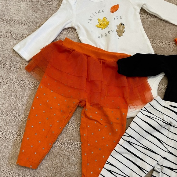 Baby girl fall Halloween bundle lot of 7 pieces - size 6 months - Picture 3 of 8